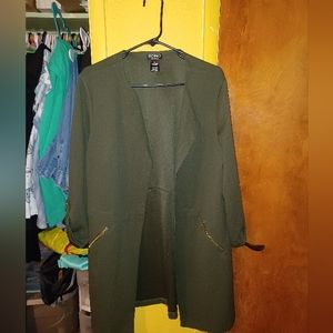 Xl solo business attire worn one time green